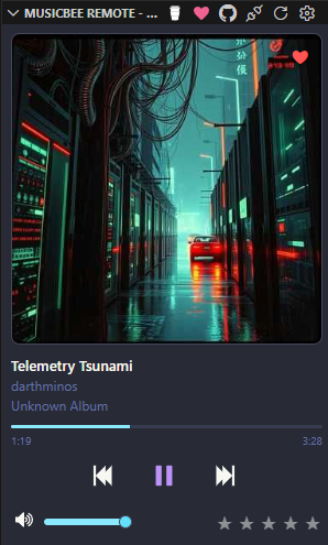 Now Playing - Dracula Theme