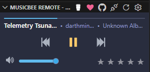 Now Playing - Gogh Theme - Mini