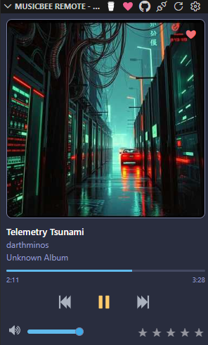 Now Playing - Gogh Theme