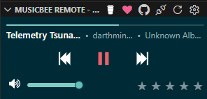 Now Playing - Material Theme - Mini