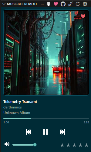 Now Playing - Material Theme