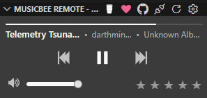 Now Playing - Mono (White) Theme - Mini