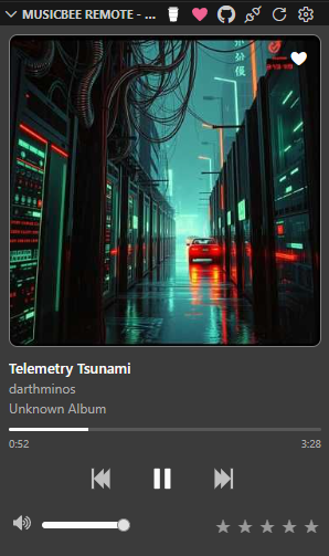 Now Playing - Mono (White) Theme