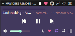 Now Playing - Fairy Floss Dark Theme - Mini