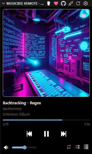 Now Playing - Harper Theme