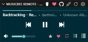 Now Playing - Material Theme - Mini