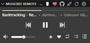 Now Playing - Mono (White) Theme - Mini